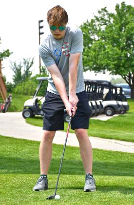 Owen Niles looks to tee off at the Webster Municipal Golf Course June 10. The course has made some changes to keep tournaments on weekdays to allow people to golf more on weekends and maximize revenue. Reporter &amp;amp; Farmer | Leyton Beardslee