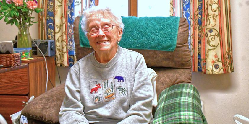 Community building and family means the world to Lorraine Anderson who is currently residing at the Johnson Assisted Living Center at Sun Dial Manor. Anderson said she believes a community should be there for each other and it’s important to be fair to everyone. “People in a community should be connected and should be there for one another. You have to spread love,” said Anderson. Reporter &amp;amp; Farmer | Connor Handrahan