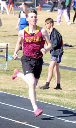 Participating in the Porkchop Relays at Clear Lake April 15 is Gage Wik. Reporter &amp;amp; Farmer | Subscriber snapshot
