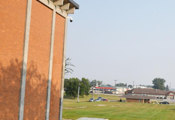 Webster had a LiveCam installed which broadcasts a 24/7 stream of Hwy. 12 and 25 intersection on KELOLAND’s wesbite. The camera was put in place Sept. 10. Reporter &amp;amp; Farmer | Jessica Washenberger
