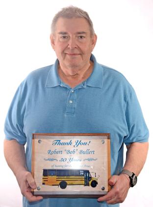 Bob Bullert was celebrated for driving school bus for 50 years Jan. 12. He currently works for Sheyenne Transportation and transports Webster Area students. He’s most proud of the fact that he currently has three students of the month and the South Dakota Junior Snow Queen runner up on his route. Reporter &amp;amp; Farmer | Amanda Dulitz