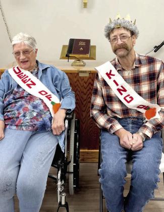 Queen Velma Witt and King Dale Church were crowned Pumpkin Fest royalty by Sun Dial Manor, Bristol. Reporter &amp;amp; Farmer | Subscriber snapshot