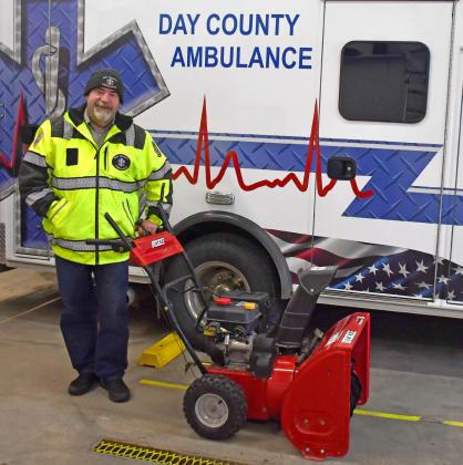 DONATION TO AMBULANCE SHED