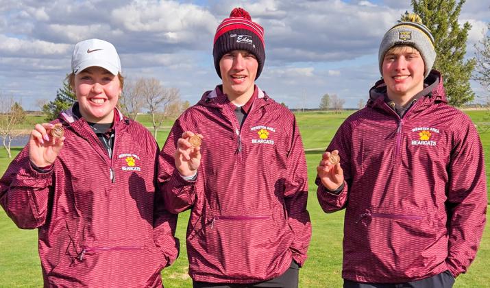Individual medal winners at the Miller Invite last week were Bailee Ninke, Blaize Amdahl and Michael Dorsett. Reporter &amp;amp; Farmer | Subscriber snapshot