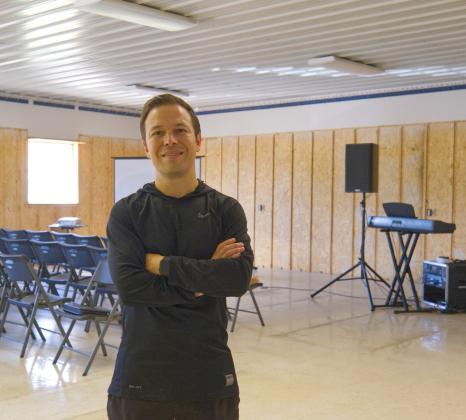 Jesus Church Head Pastor Mark Brown stands in the church’s newly purchased building in Webster. Previously known as New Life Church, they are a plant of Next Town Ministries which has four other churches in South Dakota. Reporter &amp;amp; Farmer | Leyton Beardslee