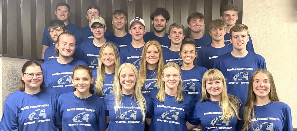 Germans spend 10 days in South Dakota, Webster
