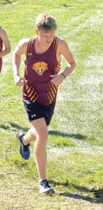 Webster Area cross country traveled to Britton golf course to compete in the Britton-Hecla invitational Sept. 8. Here, Alex Garrett is competing in the 5k varsity category and completed with a 22:46.06 finishing time and earning 14th. Reporter &amp; Farmer | Subscriber snapshot