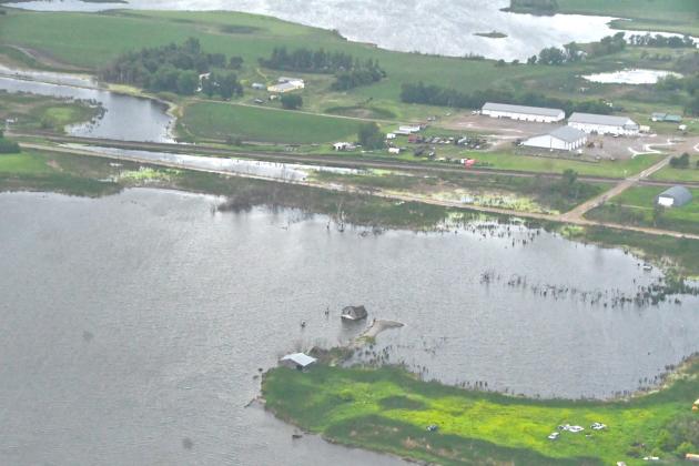 Day County has seen a drastic increase in water level within the past 30 years and the issues are starting to get addressed. U.S. Army Corps of Engineers is holding a meeting at the Day County Courthouse June 30 at 1 p.m. to discuss the issues seen and possible options they have to fix them. Here is what used to be farmland on Bitter Lake, now completely flooded by the rise of water levels. Reporter &amp; Farmer | Connor Handrahan