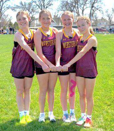 Track and Field athletes break school records