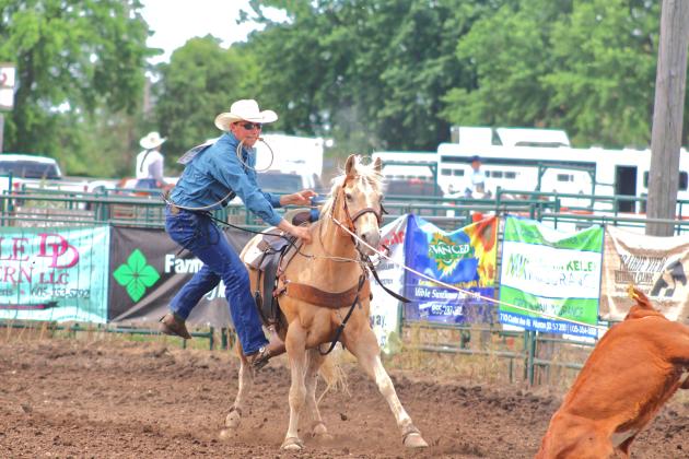 Gage Wik can be seen participating in the East River Regional Rodeo. Webster Area students were sent to Huron, June 6-7 and Watertown, June 13-14 to compete in the regional rodeos. Wik had mutliple good results, and came in first in the tie down during the Watertown event. Reporter &amp;amp; Farmer | Subscirber Snapshot