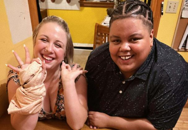 Stephanie Teresa, left, and Amaris Bohme, right, celebrate one of their birthdays together as children and later, as adults. The pair grew up believing they were cousins until Teresa was 19 years old, when they discovered they were actually half sisters. Reporter &amp;amp; Farmer | Subscriber snapshot