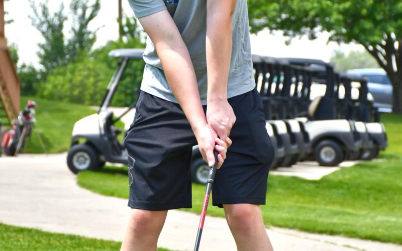 Owen Niles looks to tee off at the Webster Municipal Golf Course June 10. The course has made some changes to keep tournaments on weekdays to allow people to golf more on weekends and maximize revenue. Reporter &amp;amp; Farmer | Leyton Beardslee
