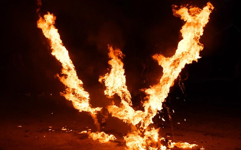 Kicking off homecoming festivities for Webster Area School District was the annual burning of the ‘W’ Sept. 2. Reporter &amp;amp; Farmer | Brenner Cariveau