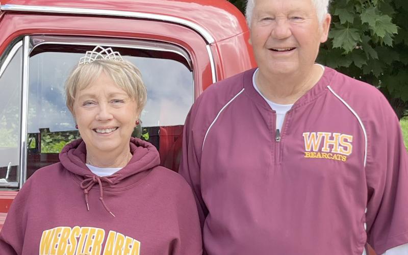 Webster High School 1964 graduates Eunice and Bob Knight were chosen queen and king. Reporter &amp;amp; Farmer | Subscriber snapshot