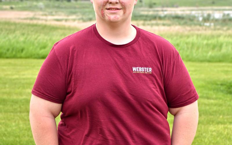 Sean Sichmeller of Webster Area junior varsity trap shooting team placed first in the individual A1 junior varsity category of the South Dakota Trap Shooting State tournament in Aberdeen June 7. Sichmeller hit 95 out of 100 targets. Reporter &amp;amp; Farmer | Leyton Beardslee
