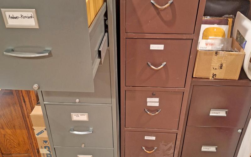 Three filing cabinets contain much of the work of David Prieb’s aerial photography career, covering Day, Marshall, Grant, Roberts and Clark counties. See the story which begins on page 1. Reporter &amp;amp; Farmer | Subscriber snapshot