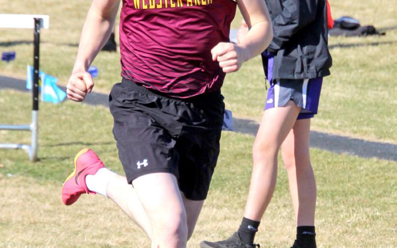 Participating in the Porkchop Relays at Clear Lake April 15 is Gage Wik. Reporter &amp;amp; Farmer | Subscriber snapshot