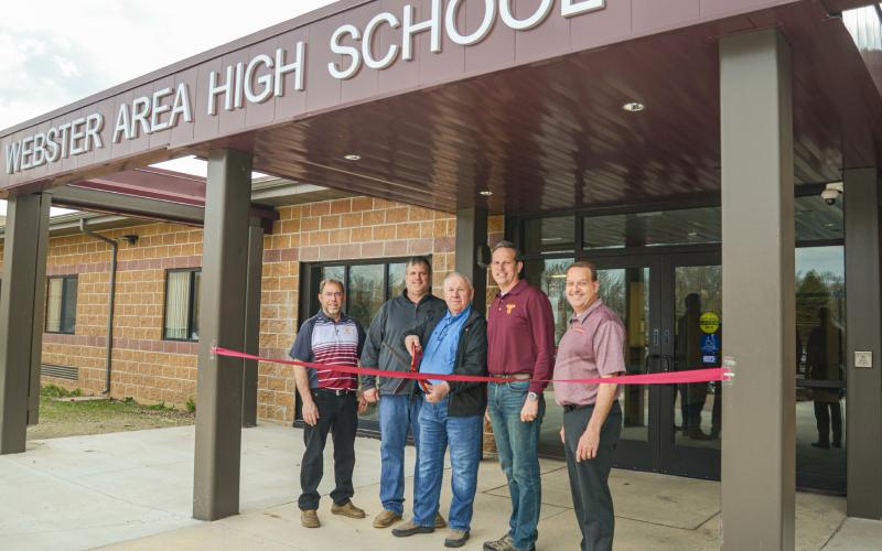 Ribbon cutting ceremony part of open house