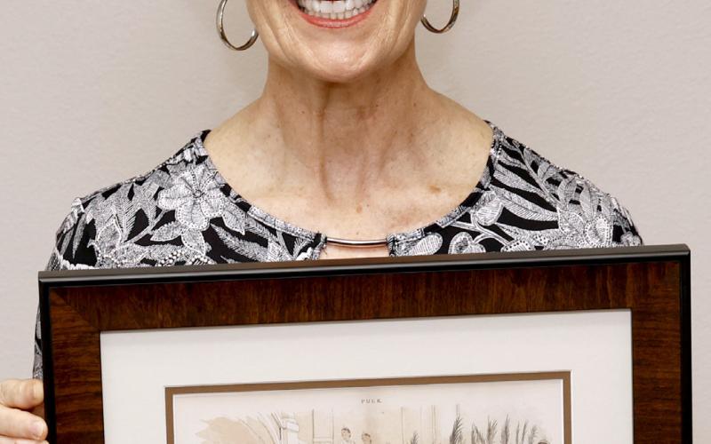 Webster Area Elementary School fourth grade teacher Nancy Block received her award as History Teacher of the Year at SD State Historical Society award luncheon May 9 in Deadwood. The award recognizes Block’s collaborative spirit, unwavering professionalism and commitment to excellence in the classroom. Reporter &amp;amp; Farmer | Subscriber snapshot