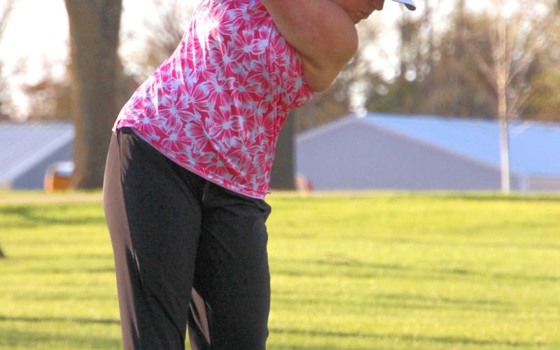 Sage Gaikowski takes a shot at the Hamlin Invitational Tournament at Lake Poinsett May 1. Gaikowski placed third shooting an 88. Reporter &amp;amp; Farmer | Subscriber Snapshot