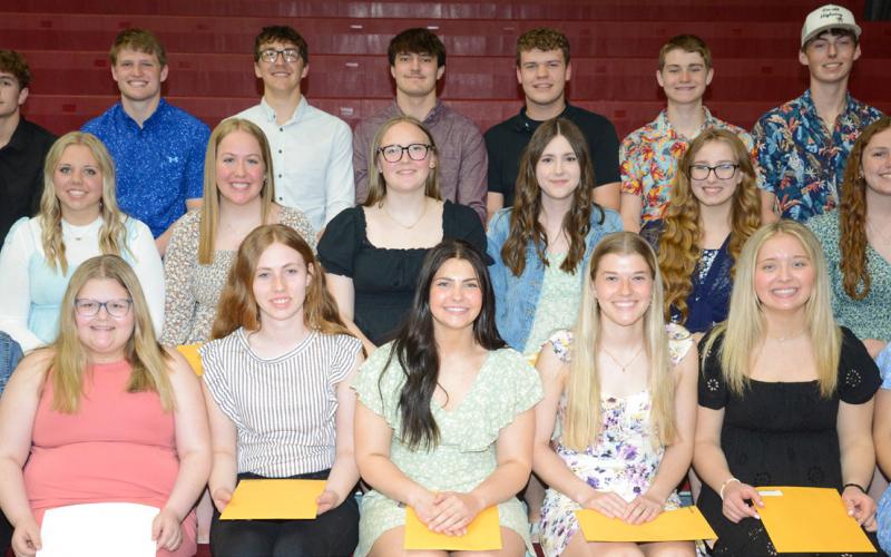 Webster Area School holds annual awards ceremony
