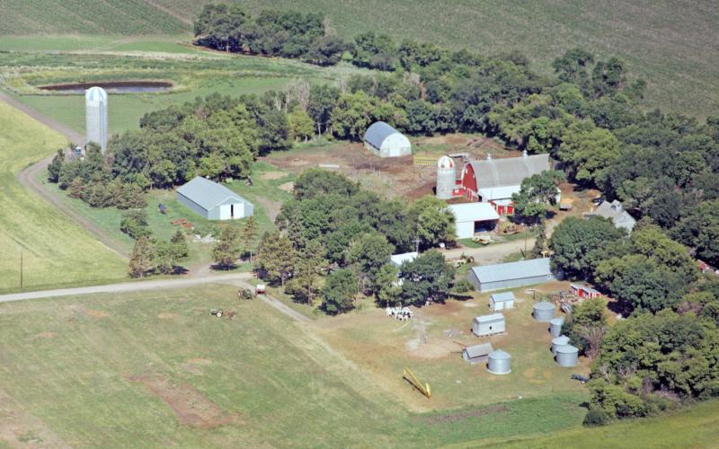 An aerial photo of his grandfather’s farm brought back an unexpected memory for Kevin Cantine. When he looked at the image from Dave’s Aerial Color Photos of his grandfather Alex Kampa’s farm north of Grenville, he spied lines mowed in the grass where he used to practice kicking for his football team. Reporter &amp;amp; Farmer | Subscriber snapshot