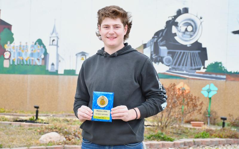Webster FFA Chapter places fourth in Doland event, member to serve as district officer
