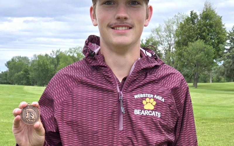 Webster Area Bearcat golfer Blaize Amdahl secured an 18th place medal at the state golf tournament. Reporter &amp;amp; Farmer | Subscriber snapshot
