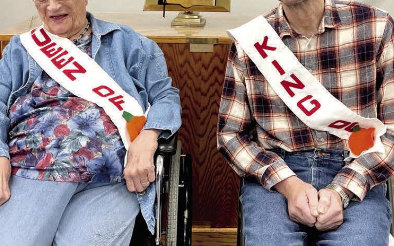 Queen Velma Witt and King Dale Church were crowned Pumpkin Fest royalty by Sun Dial Manor, Bristol. Reporter &amp;amp; Farmer | Subscriber snapshot
