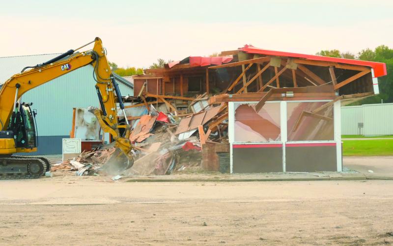 A&amp;W demolition