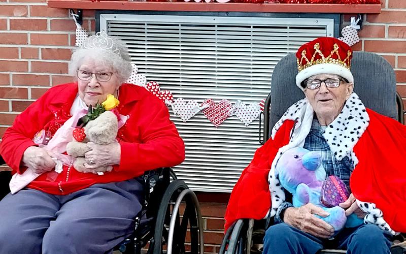 Bethesda Home, Webster celebrated Valentine’s Day and chose Queen of Hearts Betty Tulowetzke and King of Hearts Ed Gruba. Reporter and Farmer | Subscriber snapshot