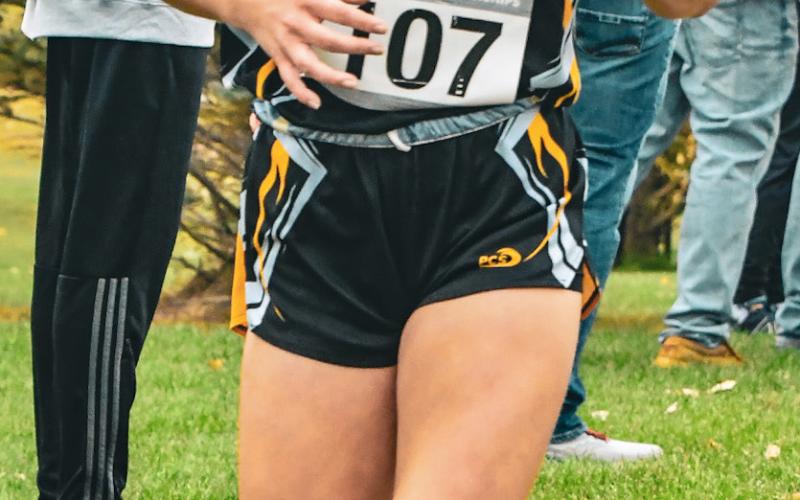 Ryelle Gilbert of Groton Area competes in the SDHSAA Class A State cross country meet Oct. 25 in Huron. Gilbert finished in 22nd with a time of 19:55.37. Reporter &amp;amp; Farmer | Leyton Beardslee