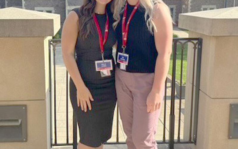 Reporter &amp; Farmer | Subscriber snapshot Willa Stern and Mia Coester are both incoming Webster Area High School seniors who attended Girls State in Vermillion May 25-29.