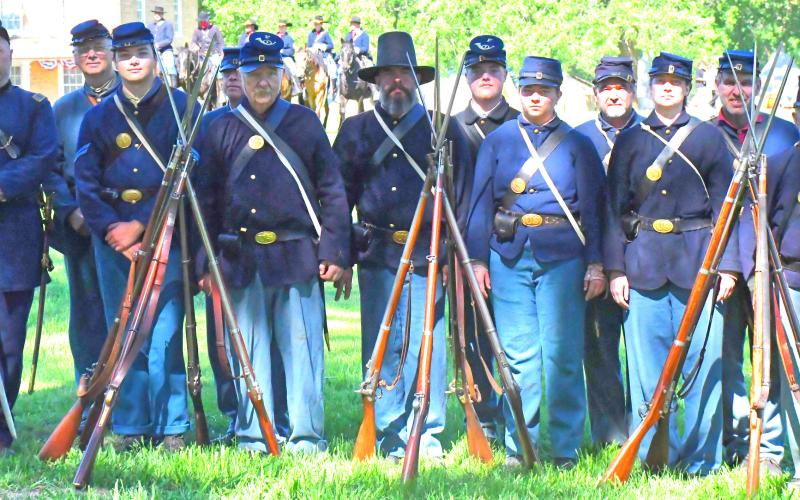 Old teaching young and young teaching old at Fort Sisseton Festival