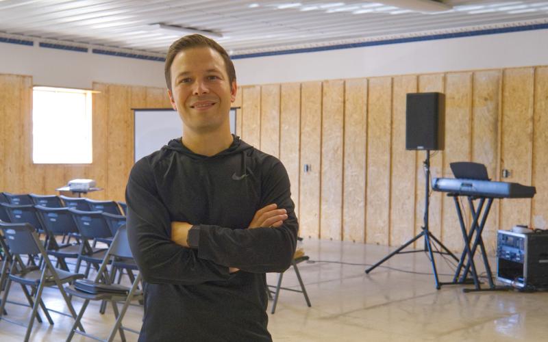 Jesus Church Head Pastor Mark Brown stands in the church’s newly purchased building in Webster. Previously known as New Life Church, they are a plant of Next Town Ministries which has four other churches in South Dakota. Reporter &amp;amp; Farmer | Leyton Beardslee