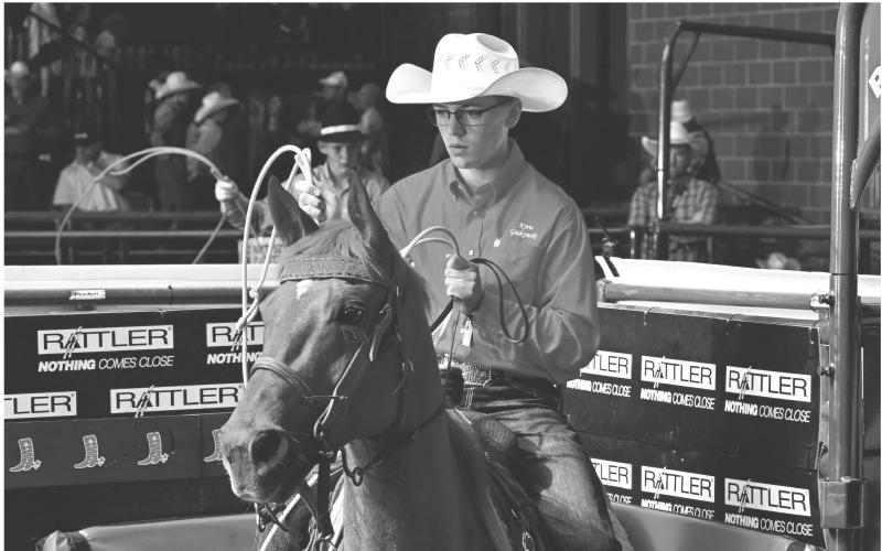 Krew Gaikowski 14 year old son of Paul and Amber Gaikowskl competed in boys breakaway roping at National Junior High Finals Rodeo (NJHFR) held in Des Moines, Iowa, at the Iowa State Fairgrounds June 22-28. Gaikowski’s first performance had no time but in his second attempt he caught the calf in 4.91 seconds. Reporter &amp;amp; Farmer \\ subscriber snapshop