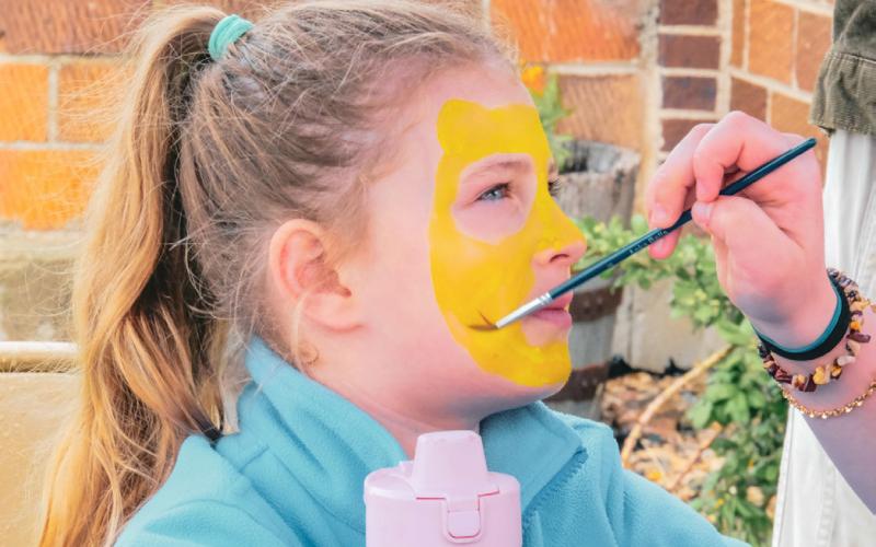 Paint and simple Leah Waldner has her face painted during the June 14 Vinegar Festival in Roslyn. The annual festival has now been held for 26 years. Reporter &amp;amp; Farmer | Leyton Beardslee