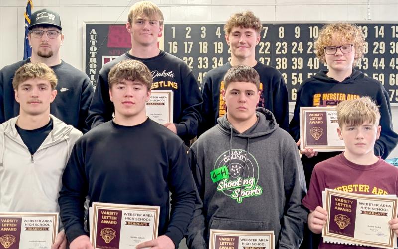 Boys wrestling awards