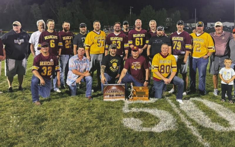 Webster’s 2000 state champion football team reunites after 25 years