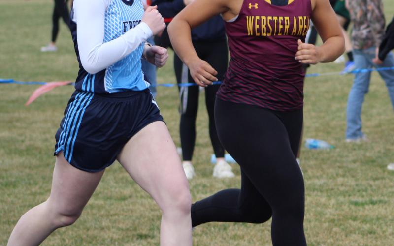 Webster Area Bearcat Gracie Cadwell runs during a race last week in Britton. Reporter &amp;amp; Farmer | Subscriber snapshot