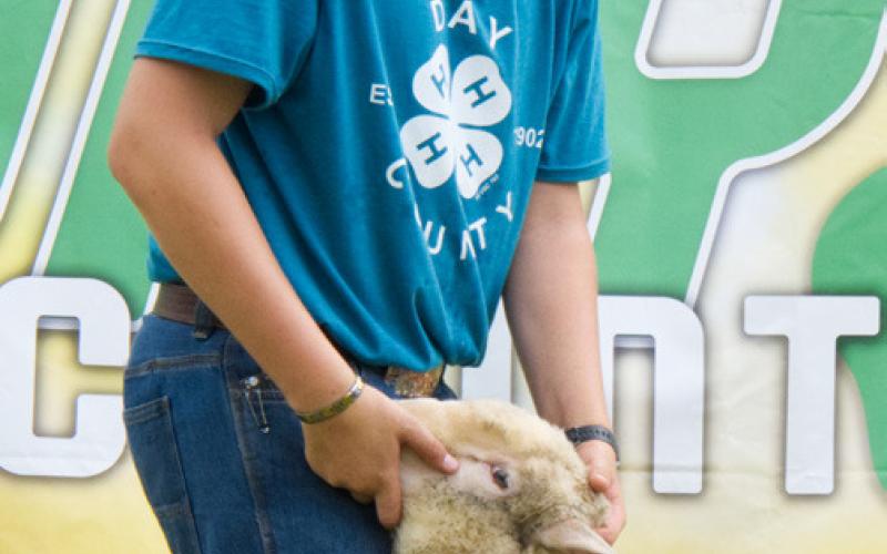 Blaise McGregor won reserve champion ram at the Day County Fair Aug 8. Reporter &amp;amp; Farmer | Leyton Beardslee