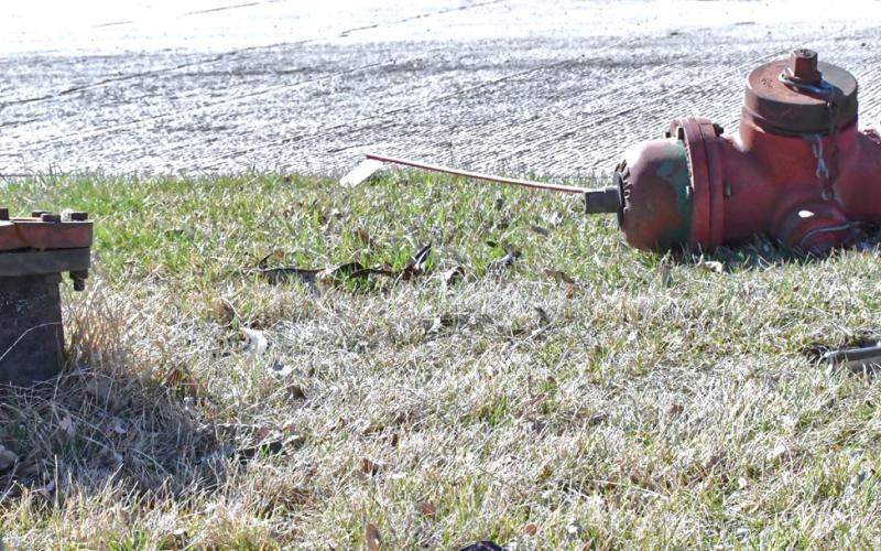 A fire hydrant on 12th Ave. and Main Street in Webster was hit due to bad weather conditions April 3 according to Webster Police Chief Craig Baumgarn. Webster police started an investigation April 13 and have found the person responsible. A hit and run charge was given and Baumgarn said he saw people possibly working on it April 15. See more of this story on 1. Reporter &amp;amp; Farmer | Connor Handrahan