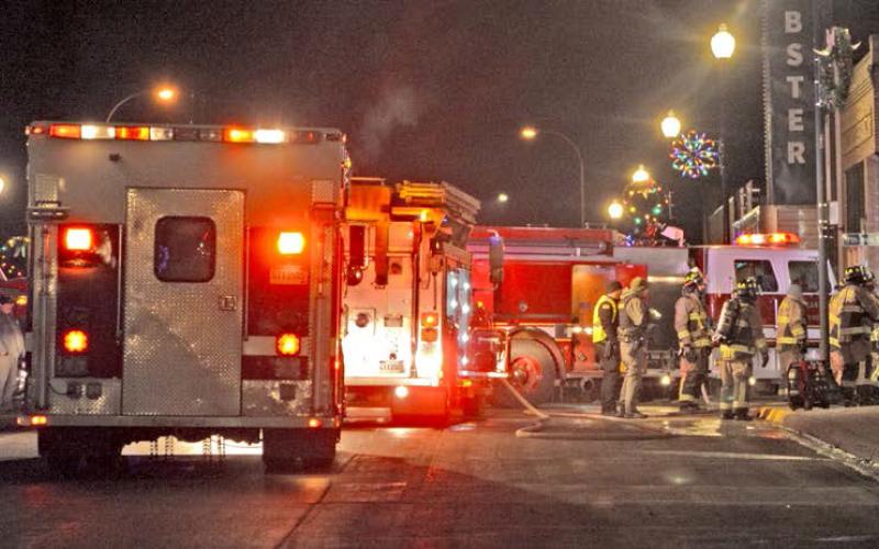A group of Webster firemen