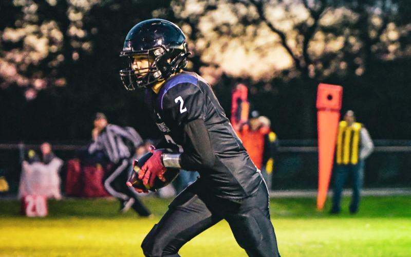 Linken Niles returns a kickoff during Waubay/Summit’s 39-22 win over Florence/ Henry Oct. 18 in Waubay. Waubay closed out their season with a record of 2-6. Statistics for the game were not provided for publishing. Reporter &amp;amp; Farmer | Leyton Beardslee