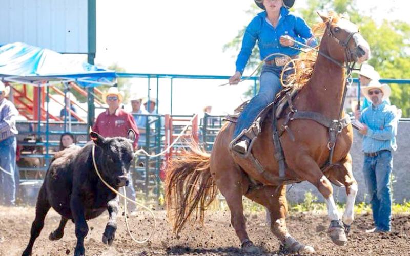 Sage Sippel placed sixth in breakaway roping in the East River regional rodeo June 1-2 go-round and first in the June 8-9 go-round. Reporter &amp;amp; Farmer | Subscriber snapshot