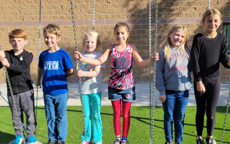 Webster Area Elementary School students of the month, by grade, are from left, kindergarten Henry Kvernevig, second Oliver Hesla, first Ellie Wik, third Alysha Moos, fourth Aaliyah Lone and fifth Harper Schuring. Reporter &amp;amp; Farmer | Subscriber snapshot