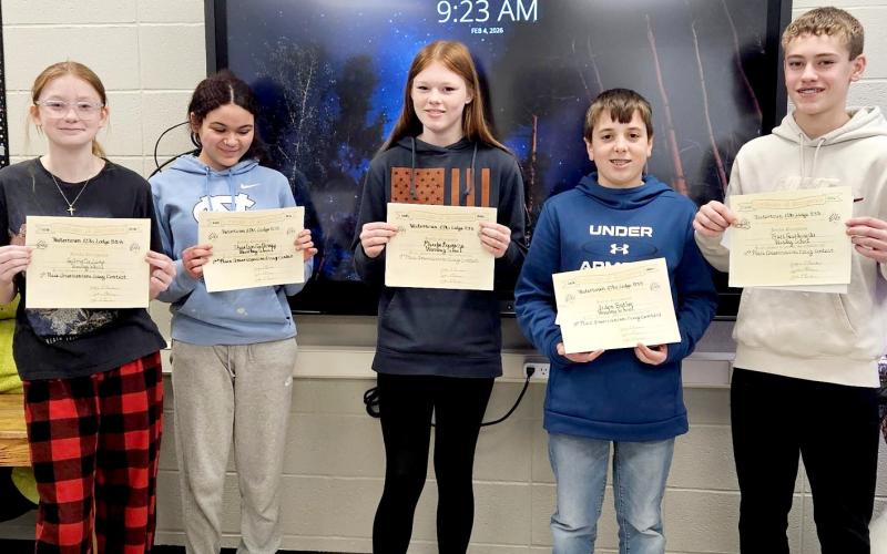 Waubay essay contest winners