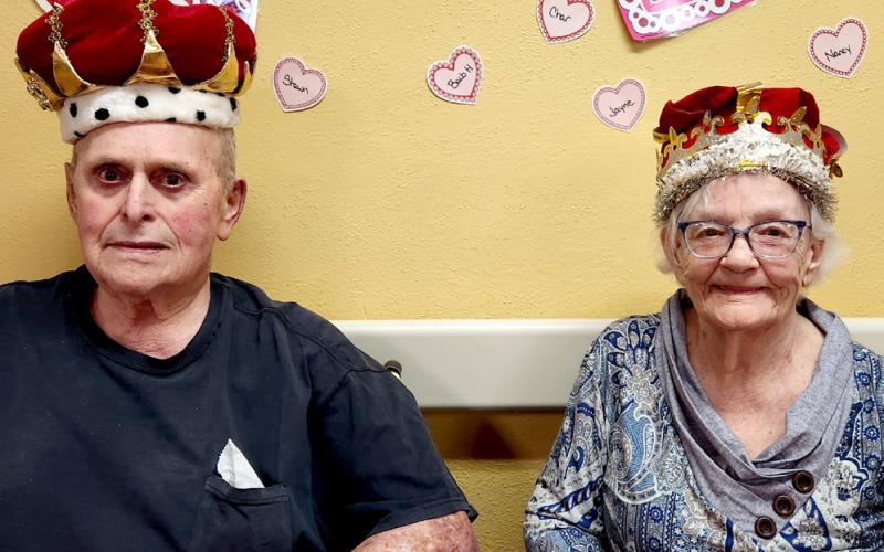 Strand-Kjorsvig Living Center, Roslyn 2026 Valentine royalty are King Jon Stephenson and Queen Barb Nugent. Reporter &amp;amp; Farmer | Subscriber snapshot