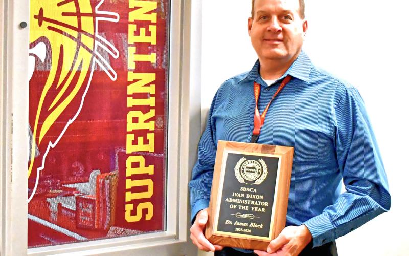 Webster Area School Superintendent Jim Block received the Ivan Dixon Administrator of the Year award. Block said he is a huge believer in extracurricular activities, not just sports, but everything. In his 25 years with Webster Area School he has supported all school organizations as he believes it’s one of the best ways for students to grow in a positive light. “There is so much to gain from extracuricular activities and it makes the kids happier,” said Block. Reporter &amp;amp; Farmer | Connor Handrahan