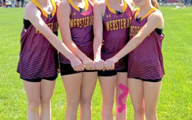 Track and Field athletes break school records
